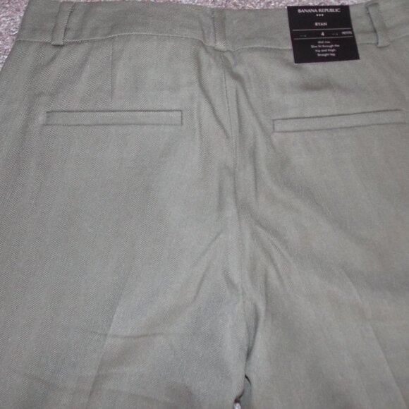 Banana Republic Ryan Stretch Twill Pant Size 4-NWT - Picture 6 of 9